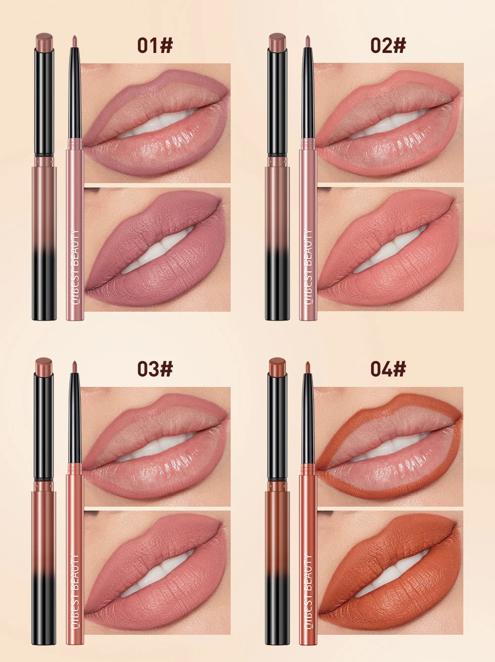 Lipstick liners Pen Sets