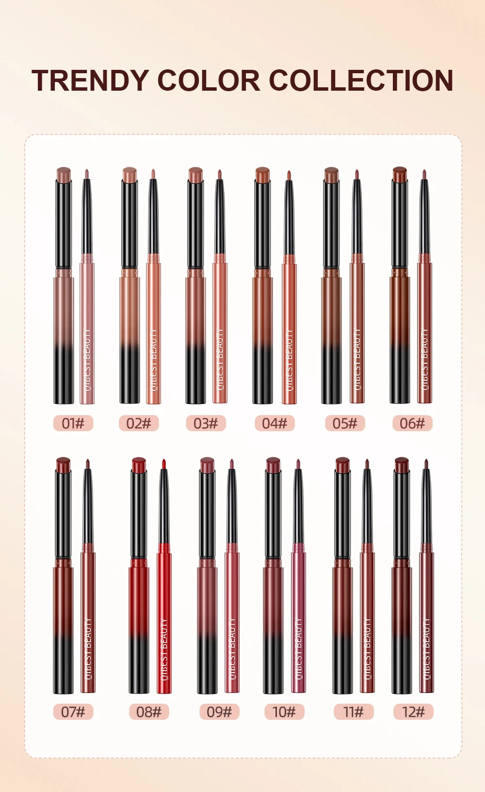 Lipstick liners Pen Sets