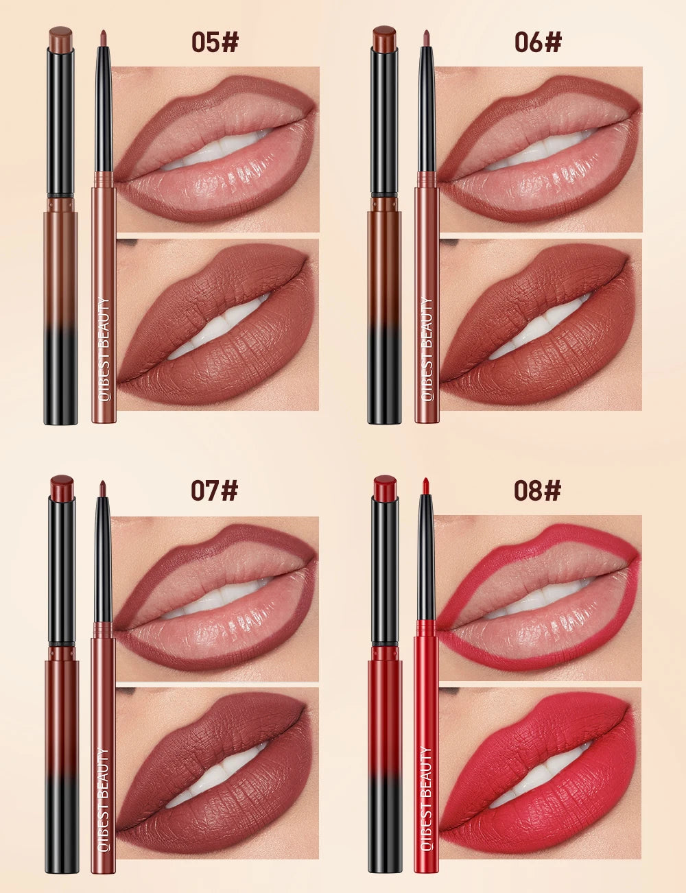 Lipstick liners Pen Sets